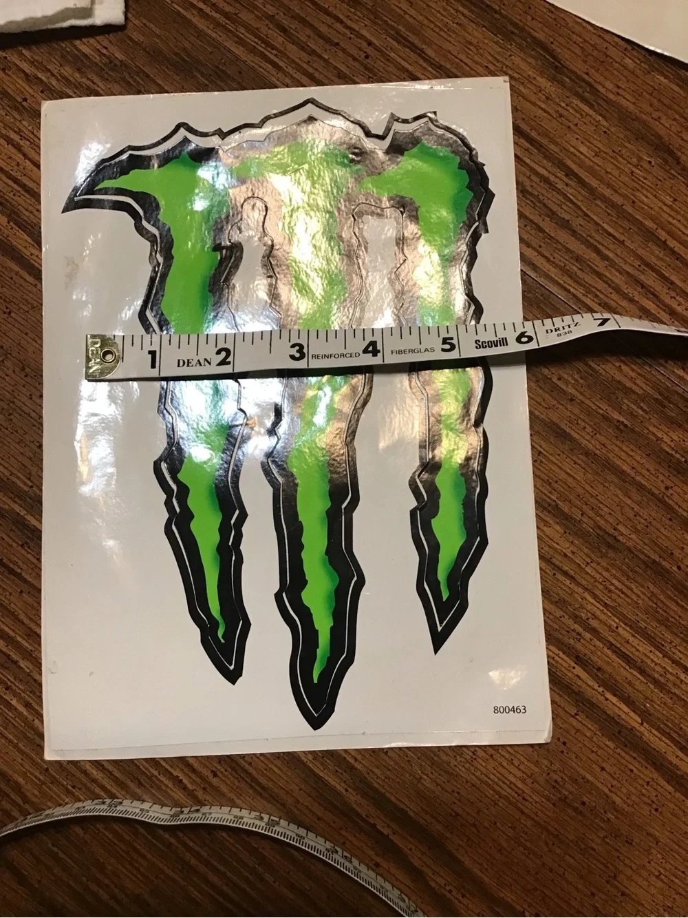 Monster Energy Green Claw Sticker Set - Home Party Supplies